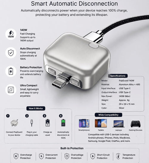 SmartCut™️- המטען החכם שייגן על חיי הסוללה שלכם